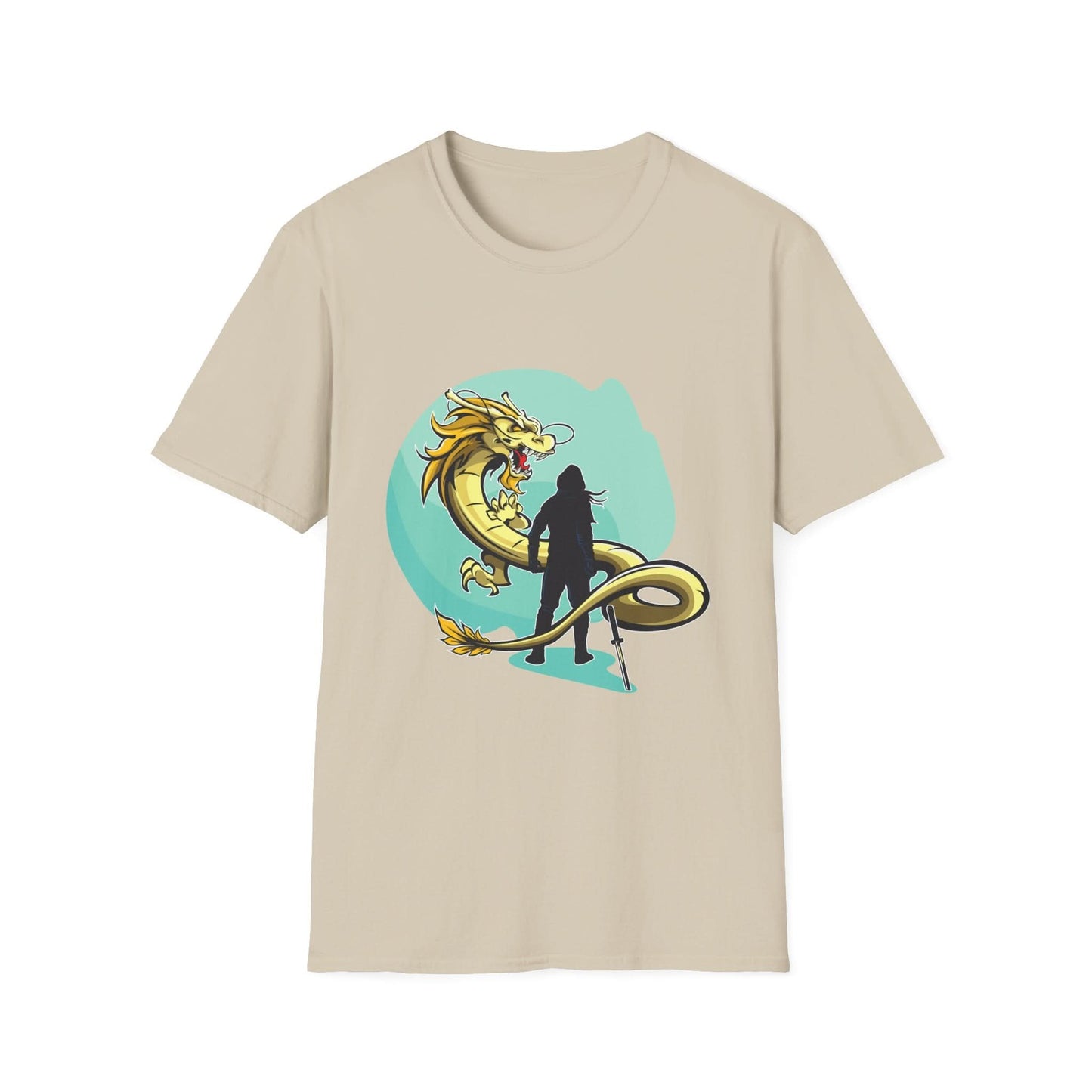 Swordsman Challenging The Dragon - Mleem