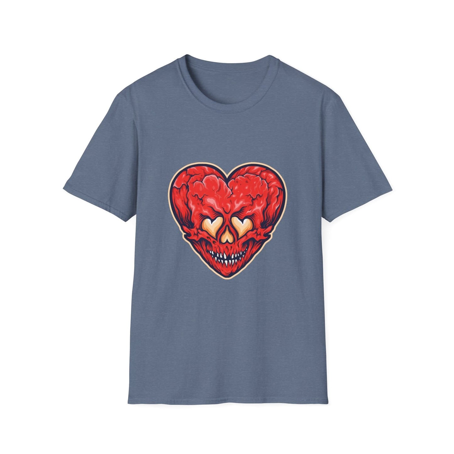 Cracked Heart Love Skull - Mleem