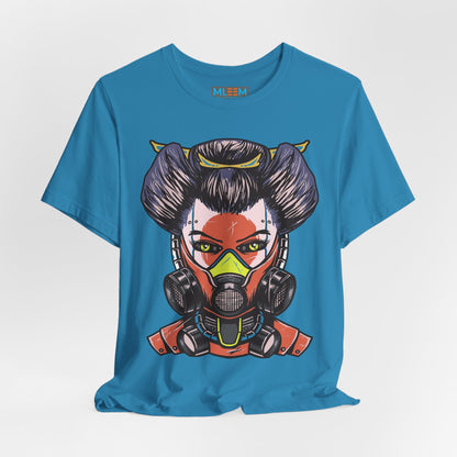 Futuristic Graphic Tee for Gamers - Unisex Jersey Short Sleeve