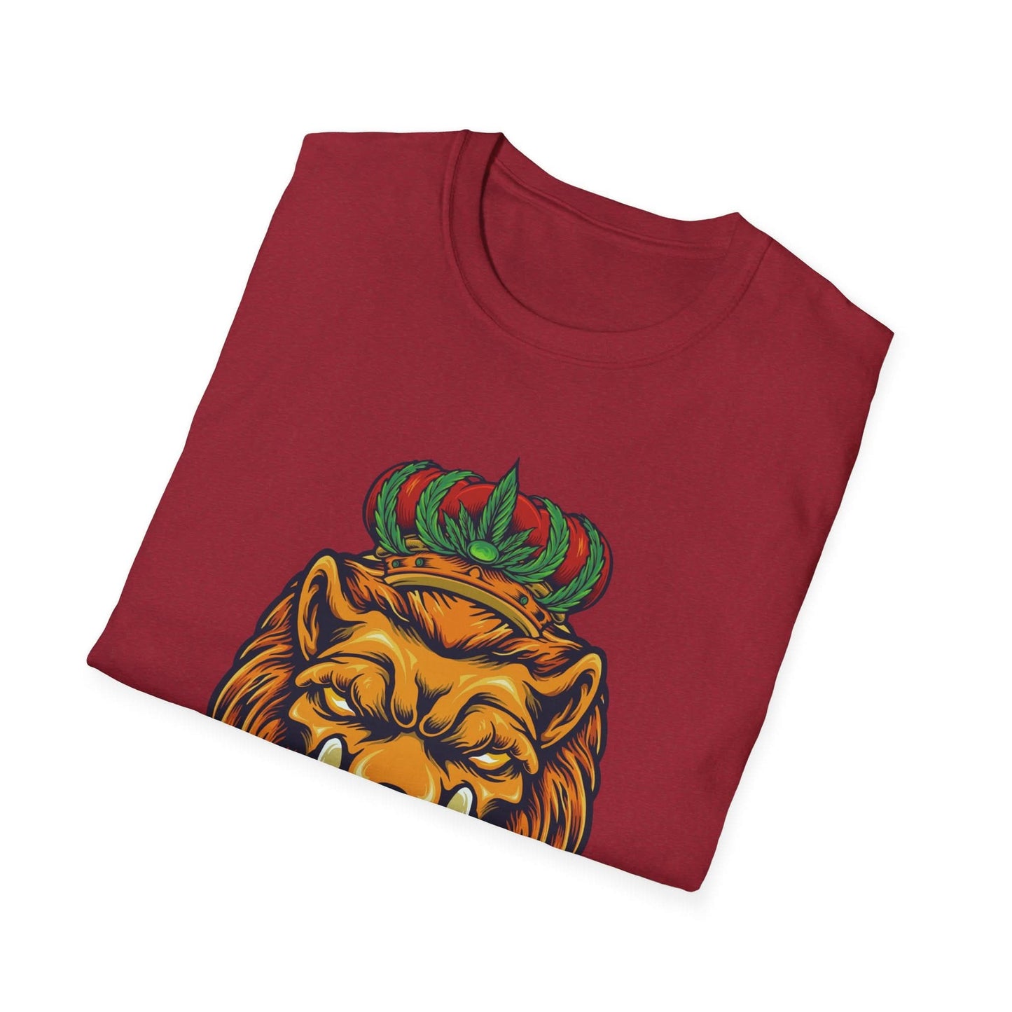 Angry Lion Head with Crown - Mleem