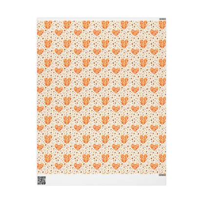 Autumn-Inspired Wrapping Papers, Eco-Friendly Gift Wrap, Fall Floral Design, Perfect for Thanksgiving, Birthdays, Holiday Celebrations