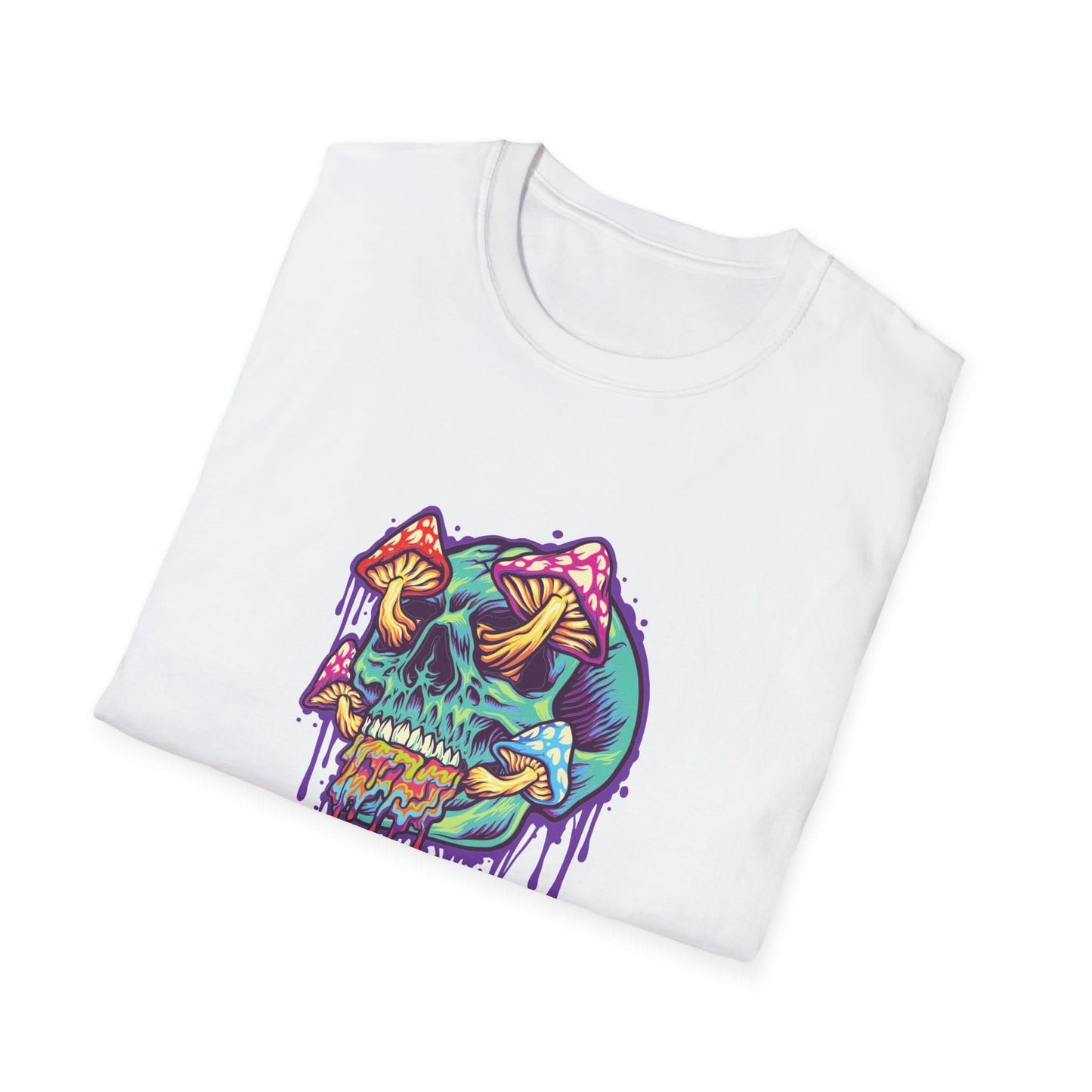 Scary Skull Melted Mushrooms - Mleem