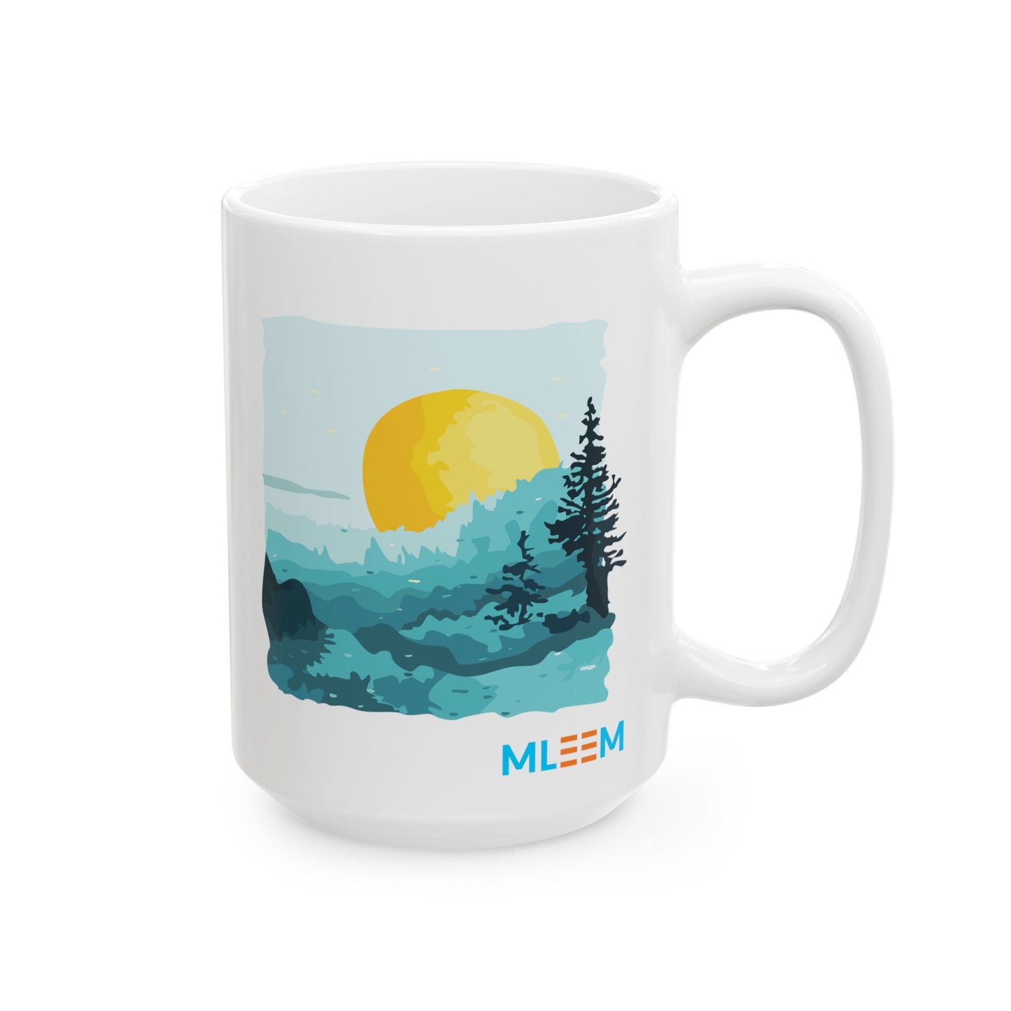 Nature-Inspired Ceramic Mug