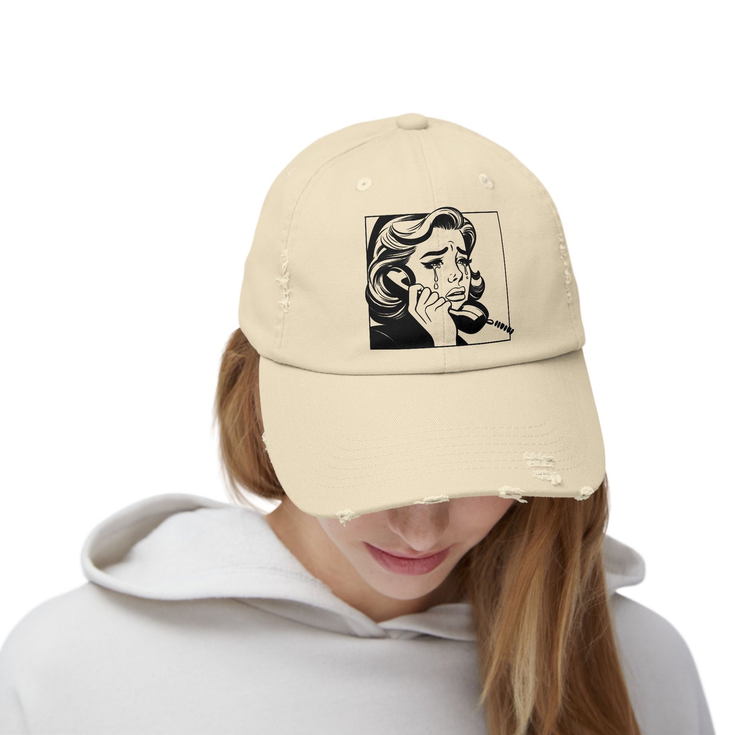 Vintage-Inspired Unisex Distressed Cap | Casual Style Hat for Everyday Wear, Perfect for Gift-Giving, Outdoor Activities, and More!