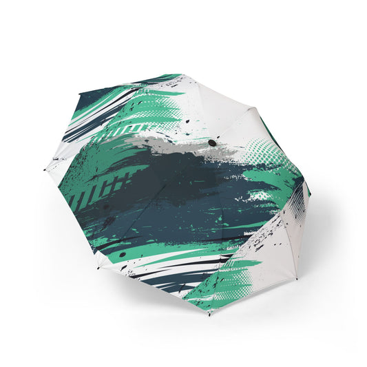 Chic Foldable Umbrella | Water-Resistant Travel Umbrella, Stylish Compact Umbrella for Rainy Days, Unique Gift Idea for Her
