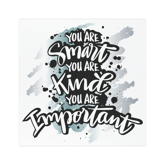 Inspirational Car Magnets - Smart, Kind, Important Quotes, Motivation for Mindfulness, Car Accessories, Affirmation Gifts, Positive Vibes