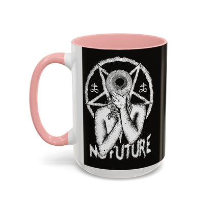 Gothic Ceramic Coffee Mug – Dark Art, Unique Gift, Halloween Decor, Witchy Vibe, Spooky Homeware