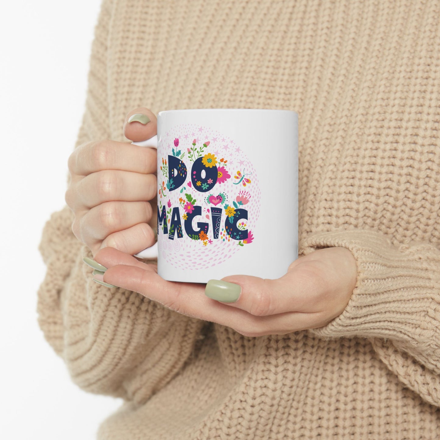 Colorful Floral Mug