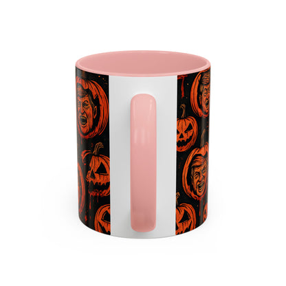 Spooky Pumpkin Faces Coffee Mug | Halloween Gifts, Funny Coffee Cup, Whimsical Mug, Holiday Decor, Unique Gifts