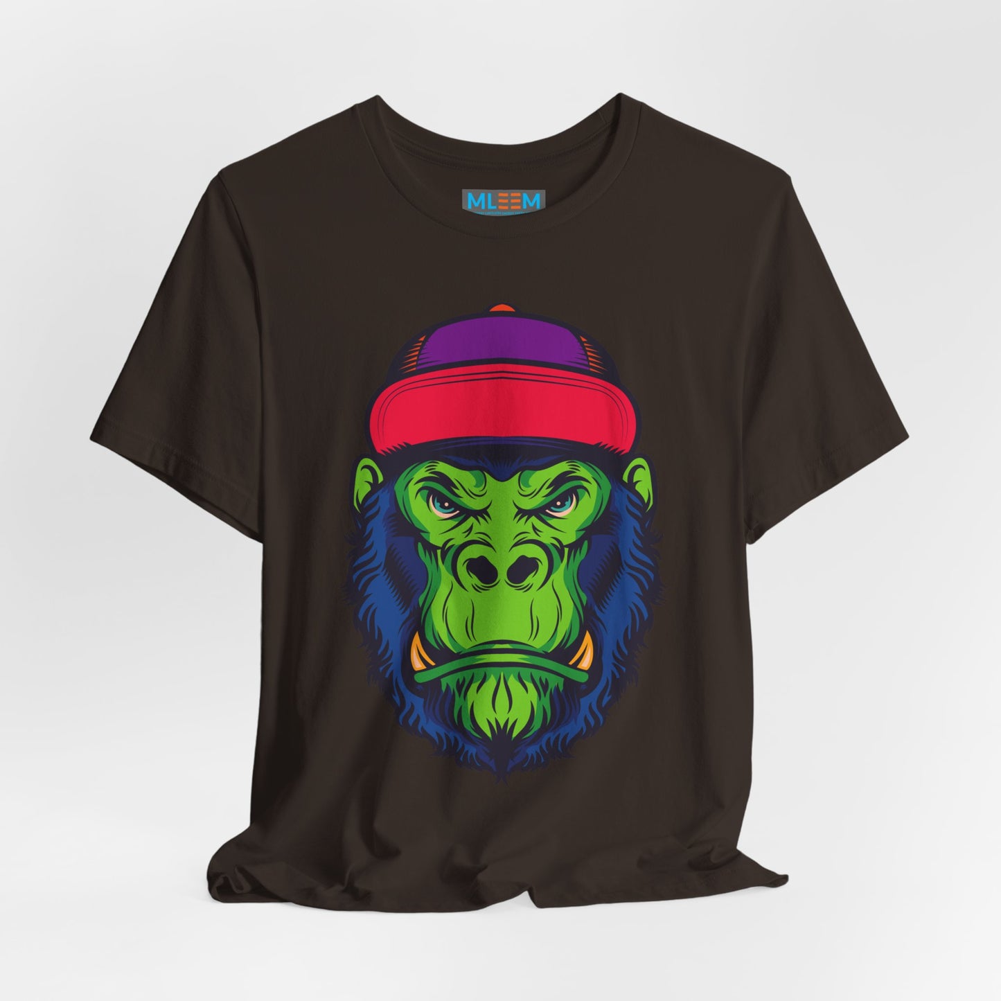 Vibrant Gorilla Graphic Tee - Unisex Short Sleeve T-Shirt