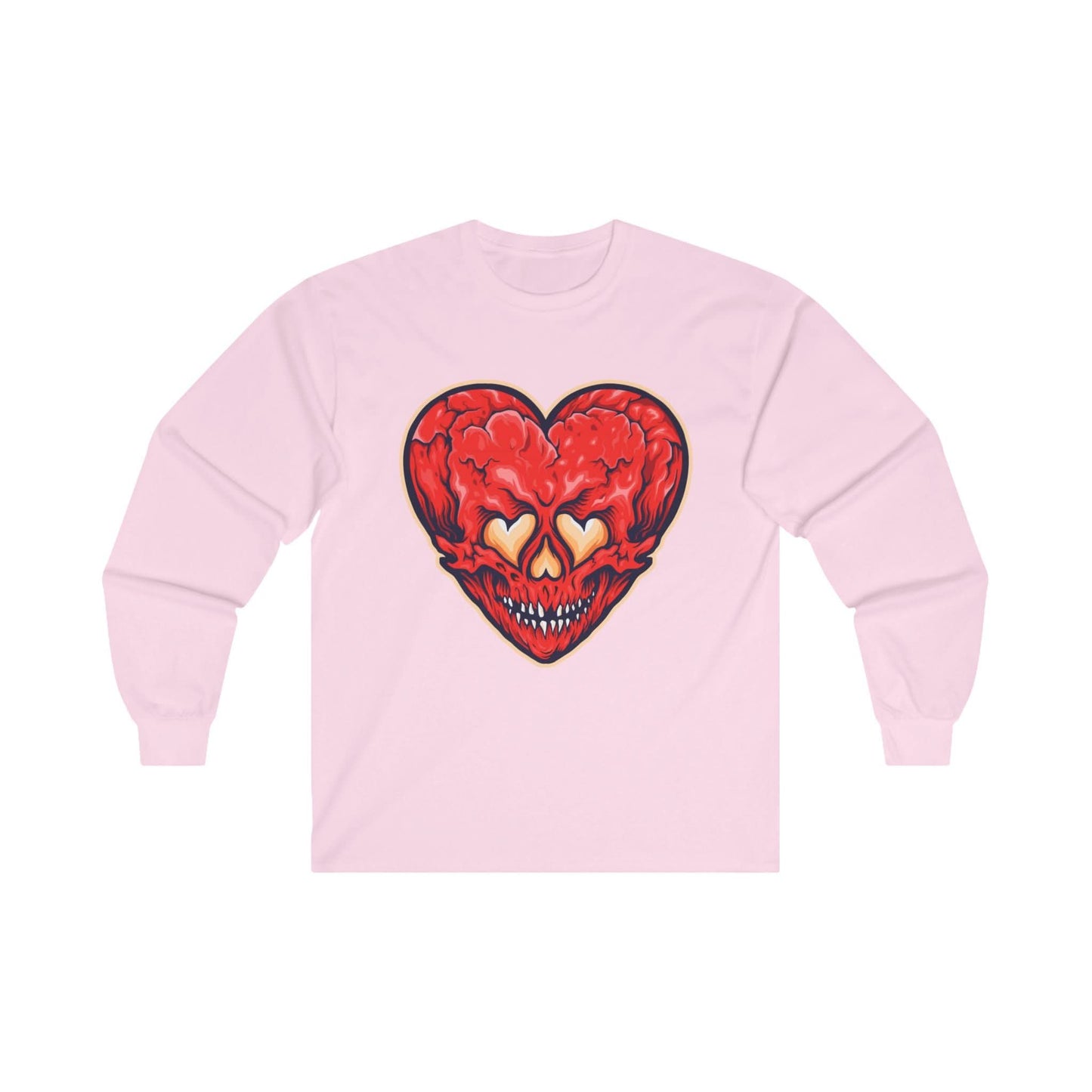 Cracked Heart Love Skull - Mleem