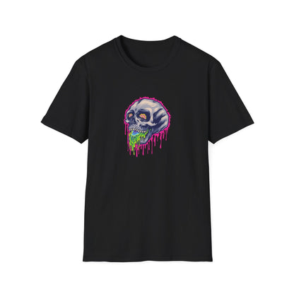 Scary Colorful Stone Skull - Mleem