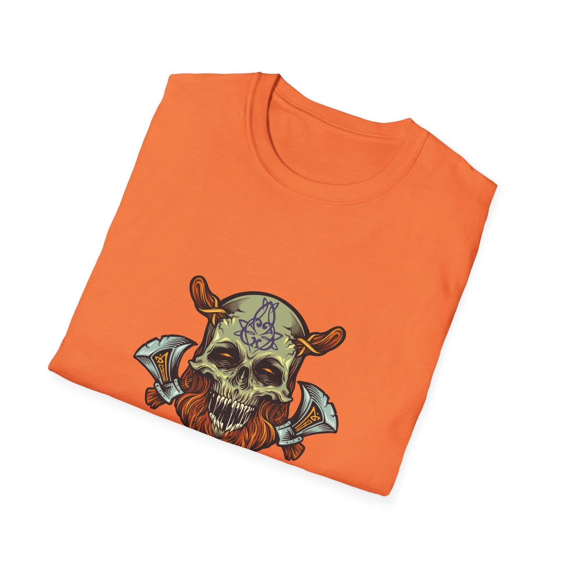 Viking Skull Warrior with Axe - Mleem