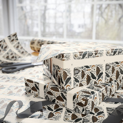 Elegant Eco-Friendly Wrapping Paper, Gift Wrap for Holidays, Birthdays, Eco-Conscious Gifts, Decorative Paper, Festive Wrap
