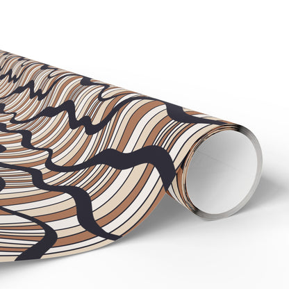 Stylish Wrapping Paper Roll for Gifts, Modern Gift Wrap, Eco-Friendly Wrapping, Holiday Decor, Birthday & Special Occasions