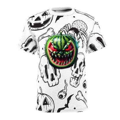 Halloween Unisex Graphic Tee, Spooky Shirt for Halloween, Alternative Fashion, Goth Style, Casual Wear