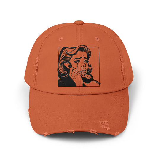Vintage-Inspired Unisex Distressed Cap | Casual Style Hat for Everyday Wear, Perfect for Gift-Giving, Outdoor Activities, and More!