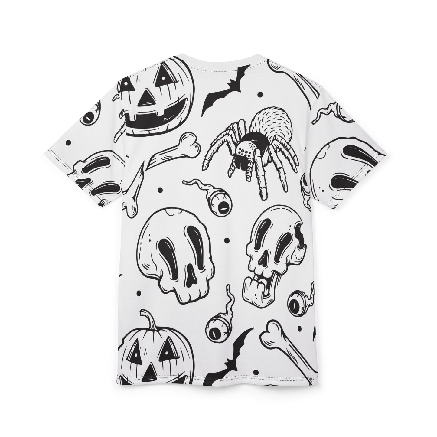 Halloween Unisex Graphic Tee, Spooky Shirt for Halloween, Alternative Fashion, Goth Style, Casual Wear