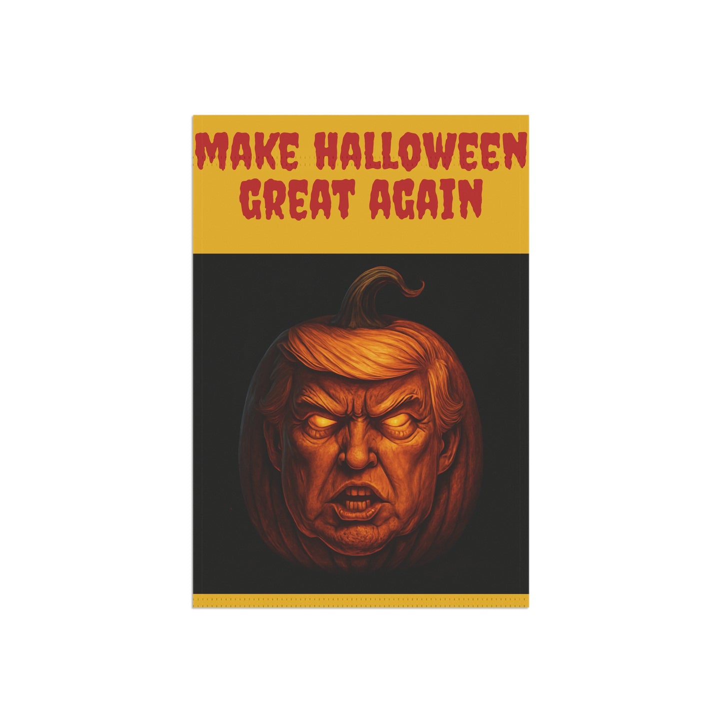 Halloween Garden Banner, Spooky Lawn Decoration, Outdoor Fall Decor, Make Halloween Great Again, Seasonal House Flag, Party Yard Sign