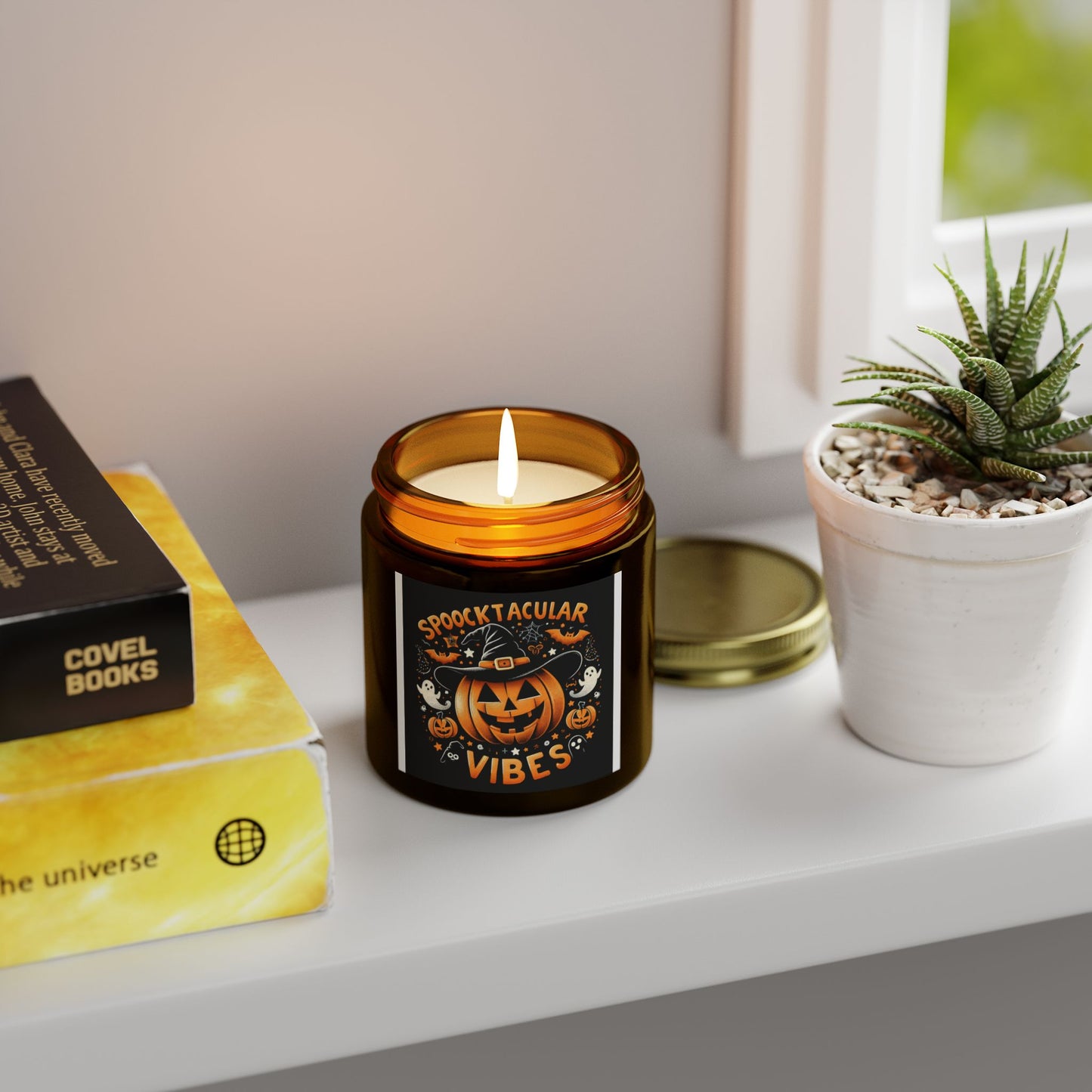 Halloween Scented Candles | Spooktacular Vibes | Cozy Home Decor | Fall Gifts | Pumpkin Candles | Aromatherapy for Autumn