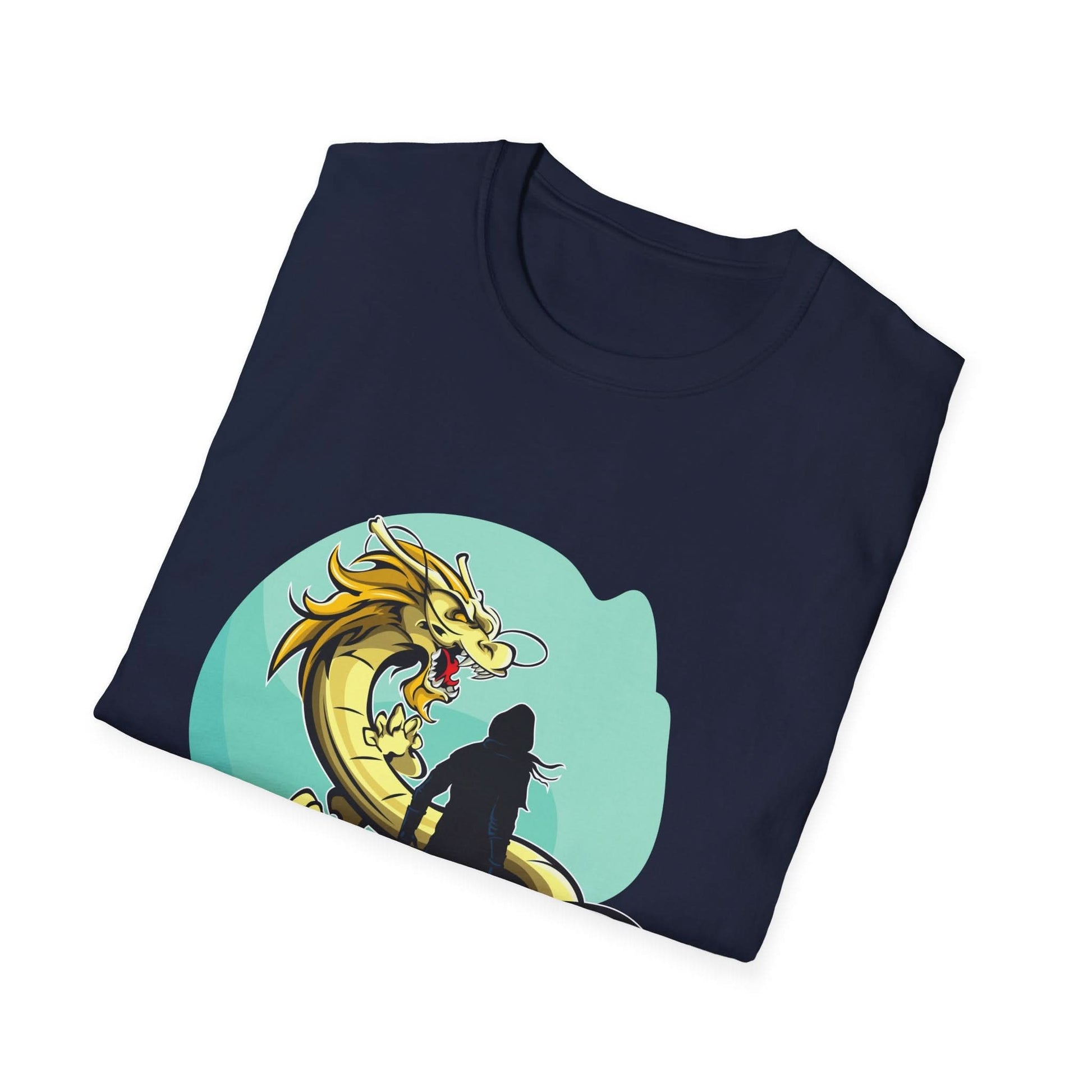 Swordsman Challenging The Dragon - Mleem