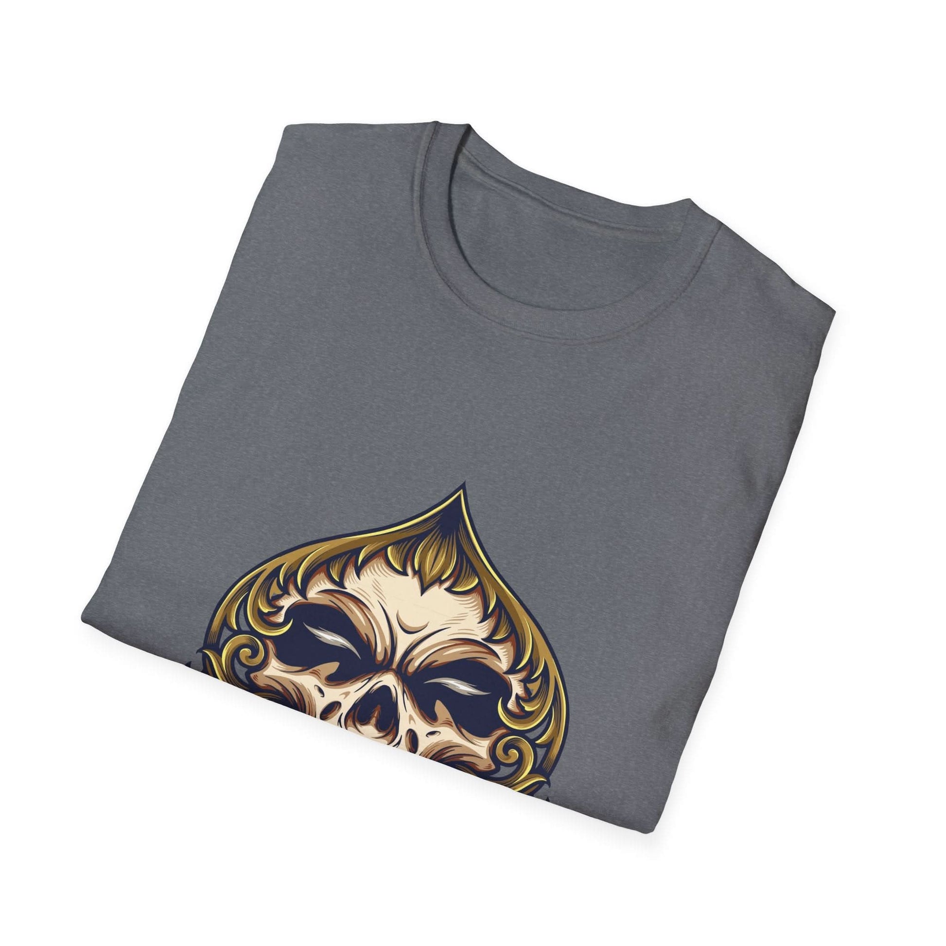 Skull Playing Card with Ornate Luxury - Mleem