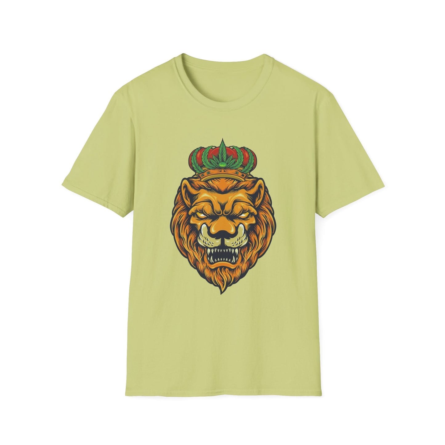 Angry Lion Head with Crown - Mleem