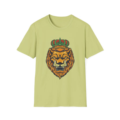 Angry Lion Head with Crown - Mleem