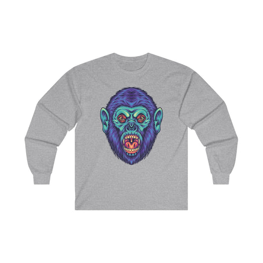 Furious Wild Gorilla Face - Mleem