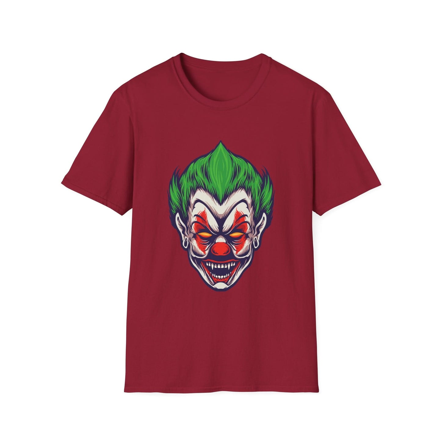 Angry Joker Clown Illustration - Mleem