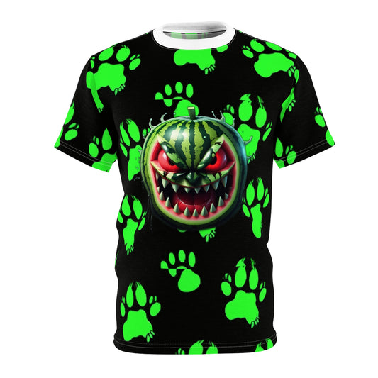 Eerie Glow Unisex Tee, Scary Graphic T-Shirt, Halloween Costume Shirt, Fun Animal Print Tee, Unique Gift Idea, Unisex Apparel