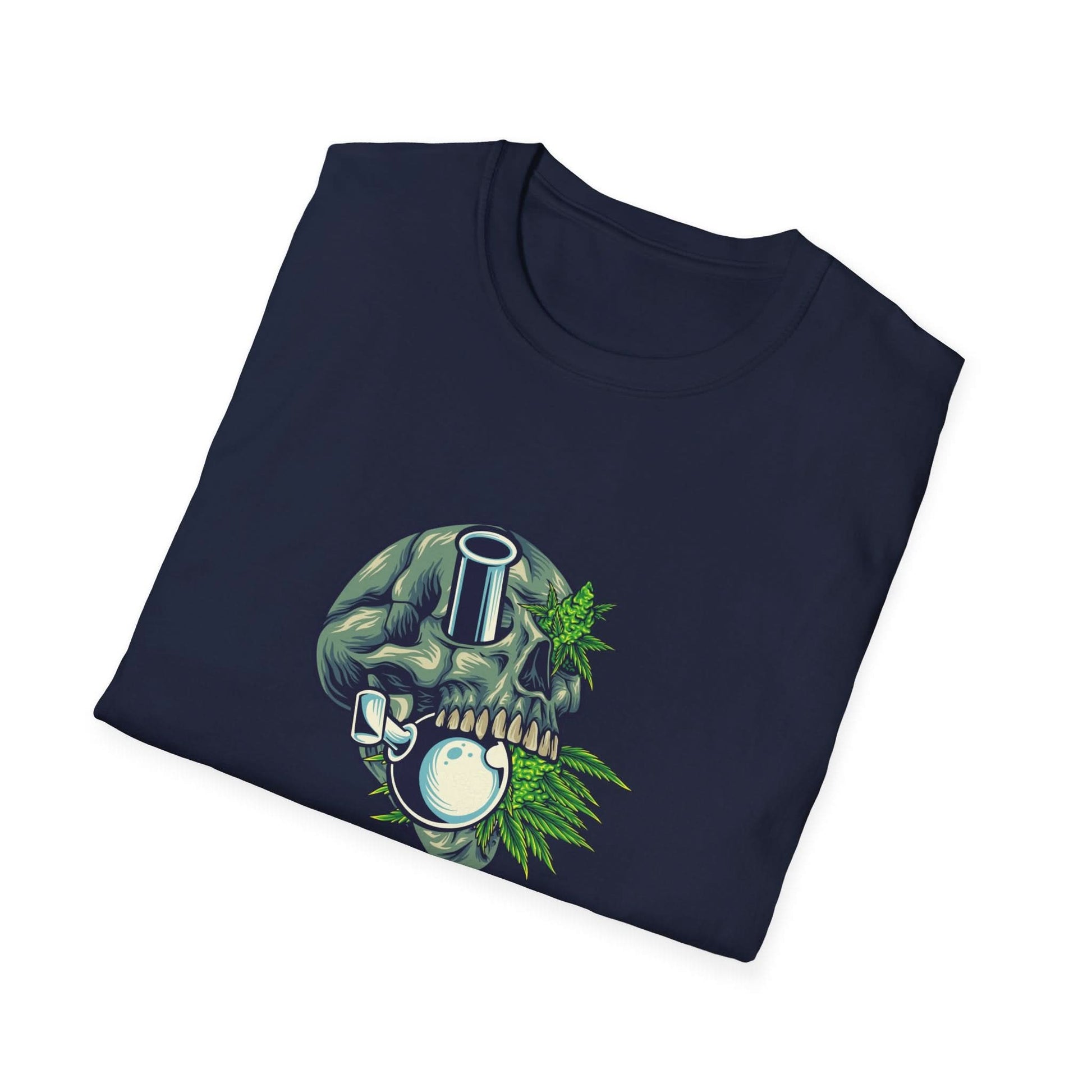 Stone Skull with Kush Glass Bong - Mleem