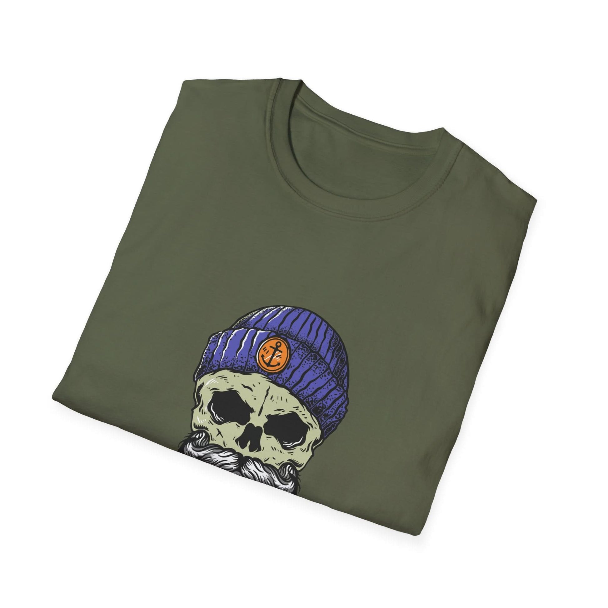 Skull Beard Illustration - Mleem