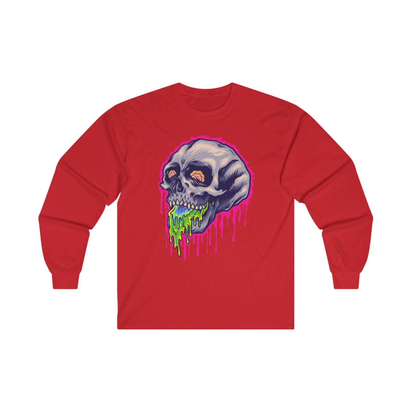 Colorful Stone Skull - Mleem