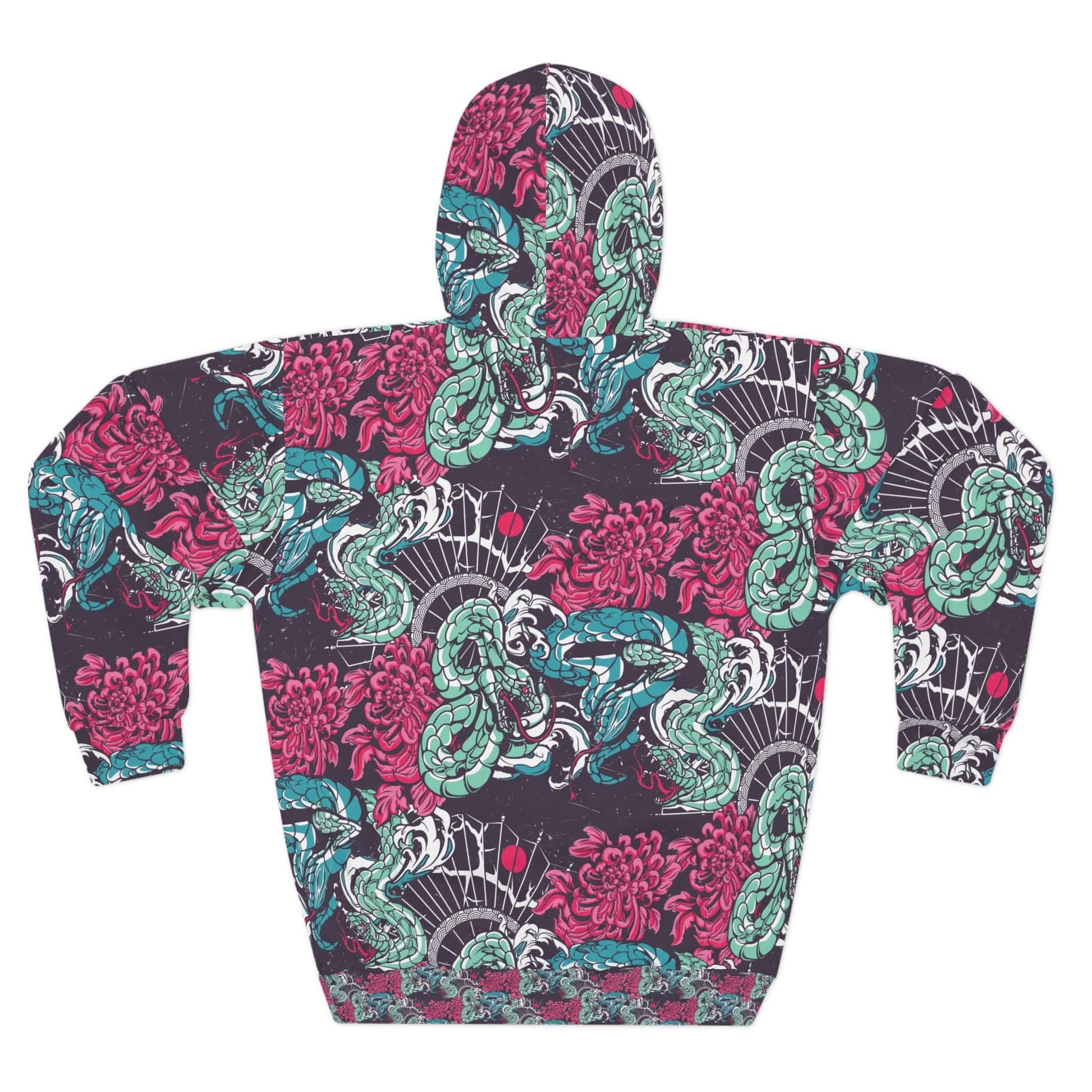 Colorful Seamless Snakes Illustration - Mleem