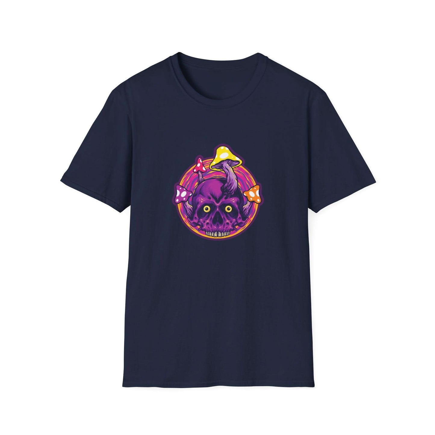 Psychedelic Skull Trippy Fungus - Mleem