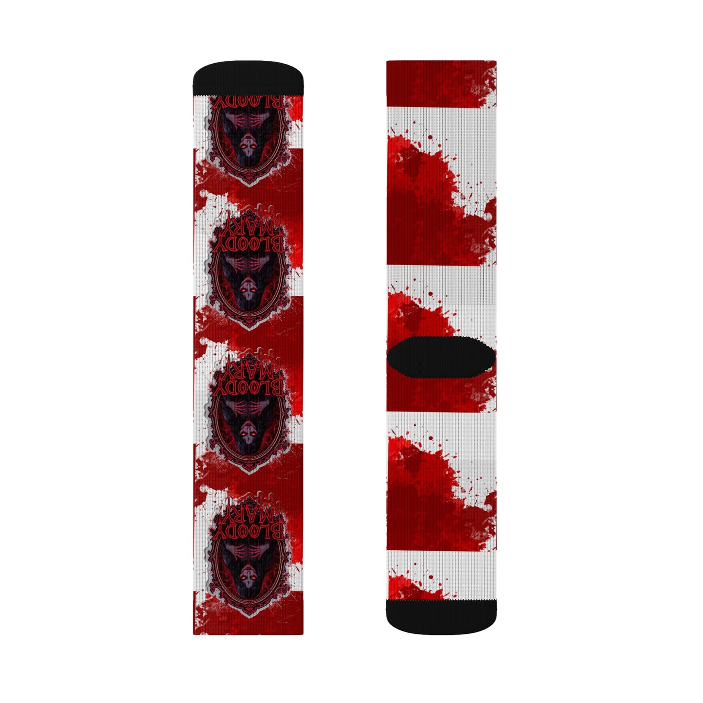 Unique Sublimation Socks, Stylish Crew Socks, Custom Design Socks, Gift for Her, Statement Socks, Trendy Fashion Socks