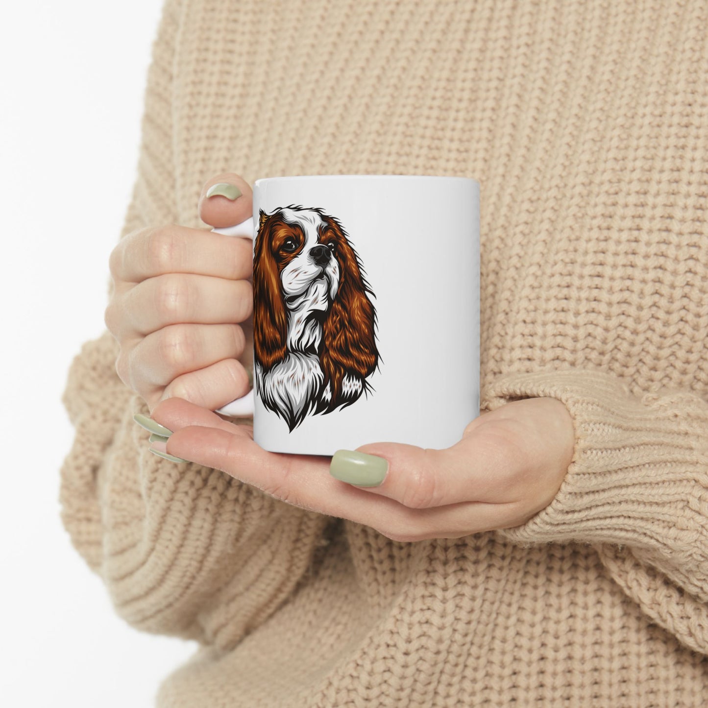 Cozy Dog Ceramic Mug for Animal Lovers