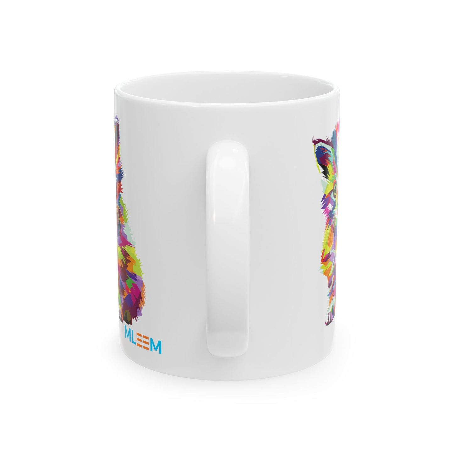 Vibrant Animal Ceramic Mug For Cat Lovers