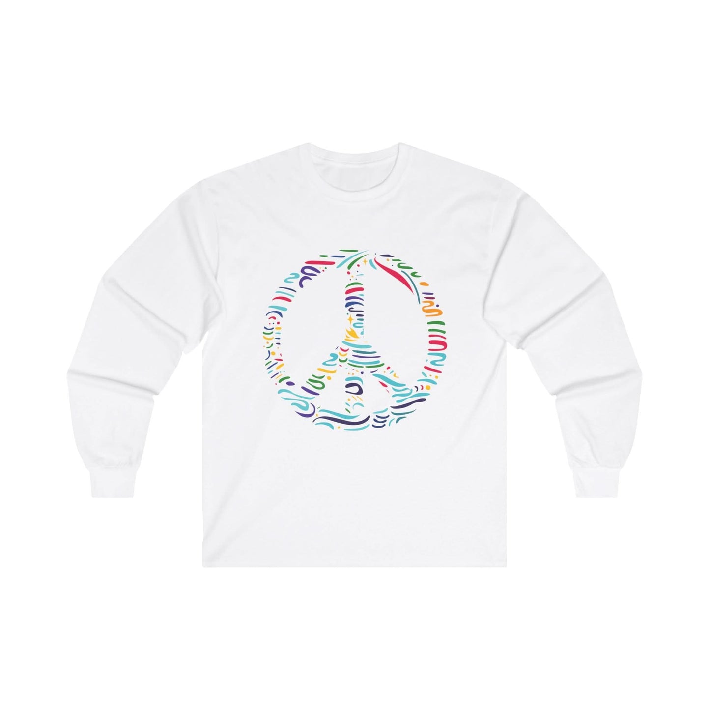 Colorful Peace Sign - Mleem