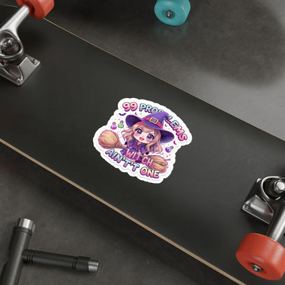 Whimsical Witch Die-Cut Stickers | Cute Halloween Decor, Planner Accessories, Gift for Witchy Souls, Spooky Sticker Set