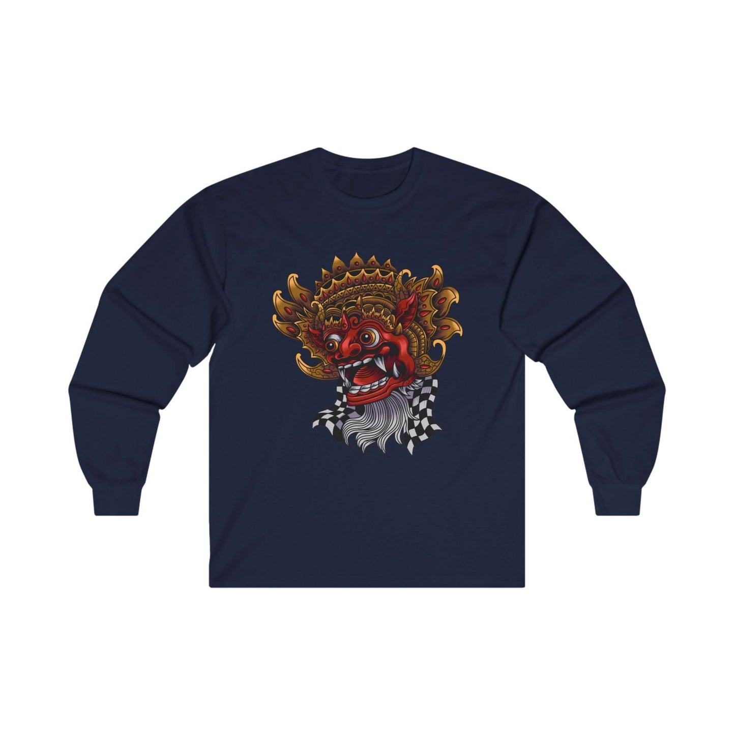 Barong Ball Mask Illustration - Mleem