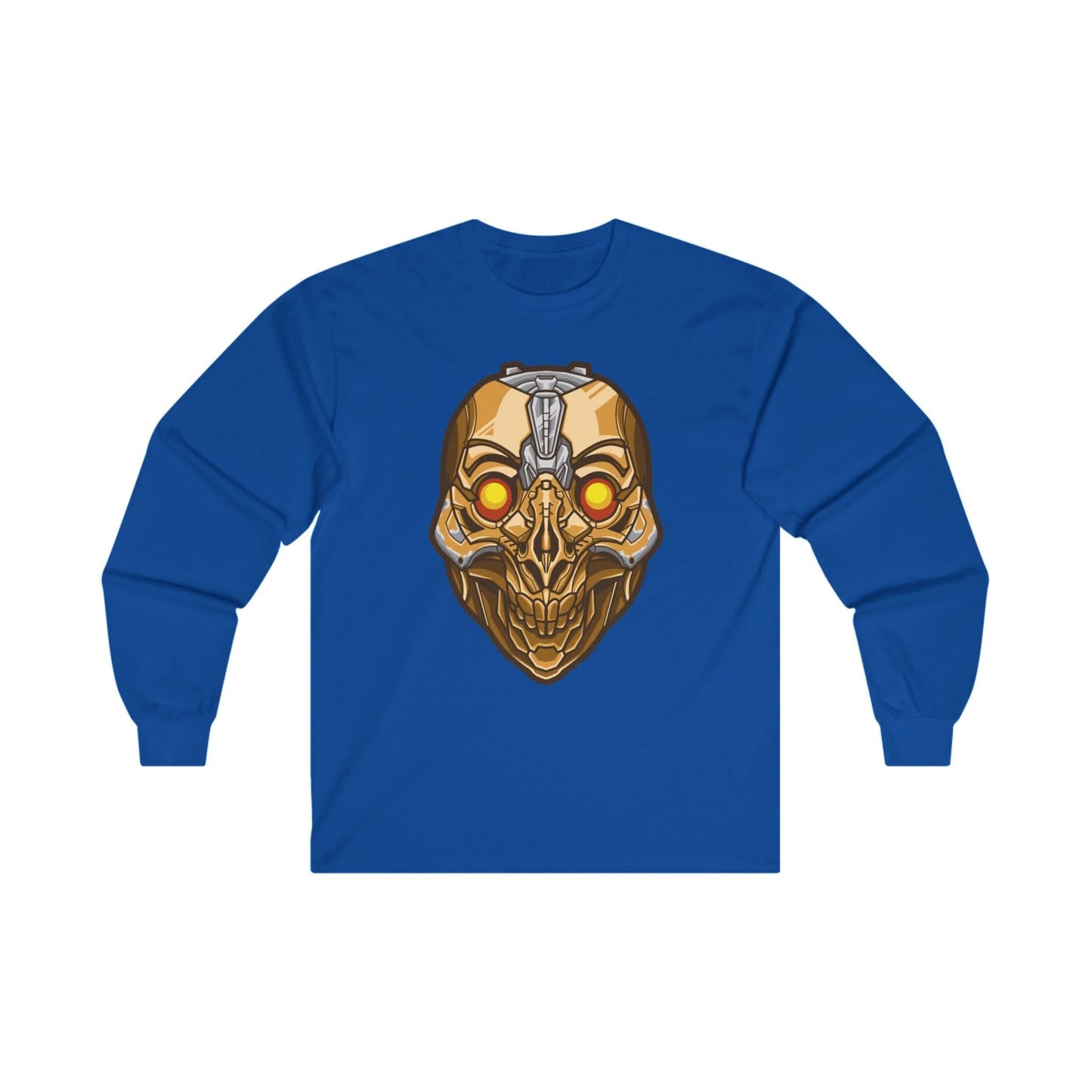 Skull Robot Head Mascot - Mleem