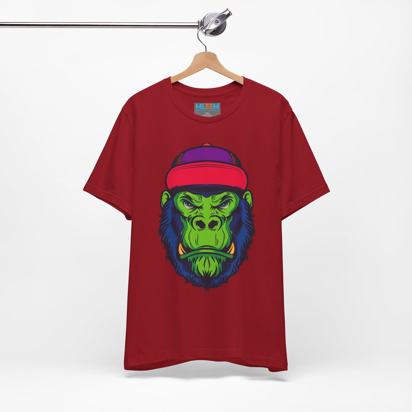 Vibrant Gorilla Graphic Tee - Unisex Short Sleeve T-Shirt