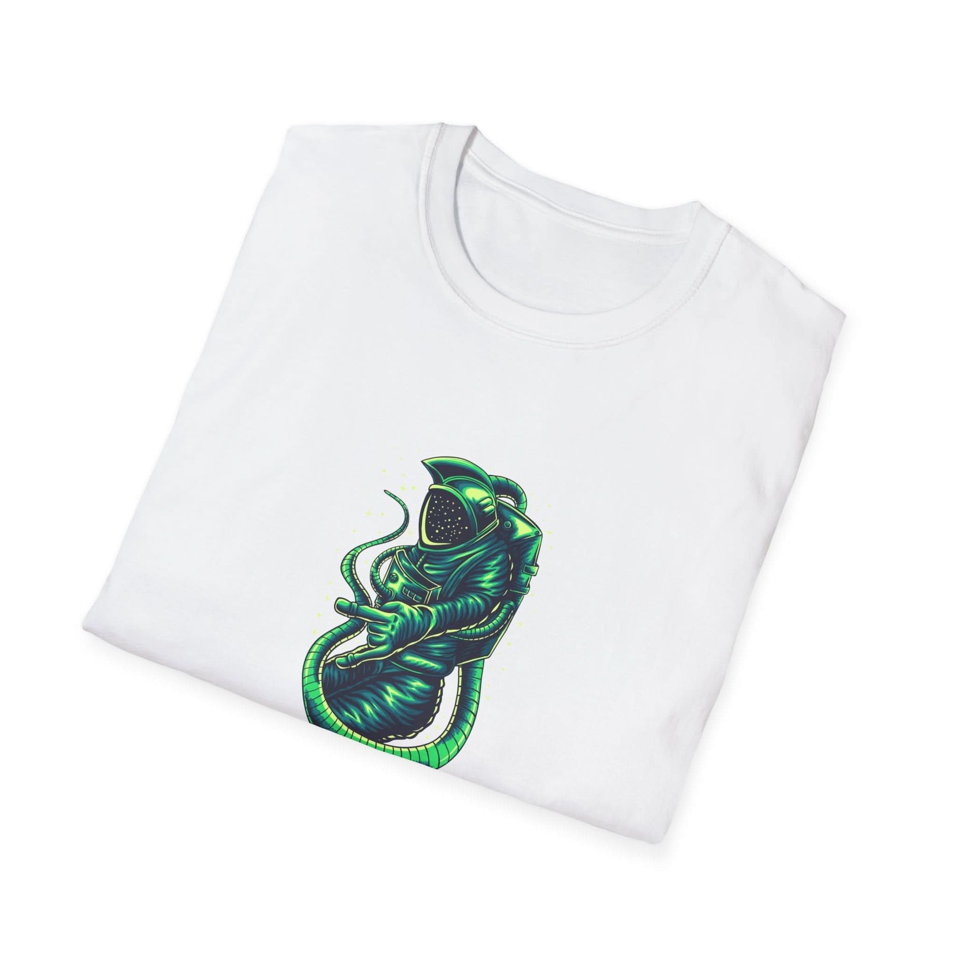 Astronaut in Space Green - Mleem
