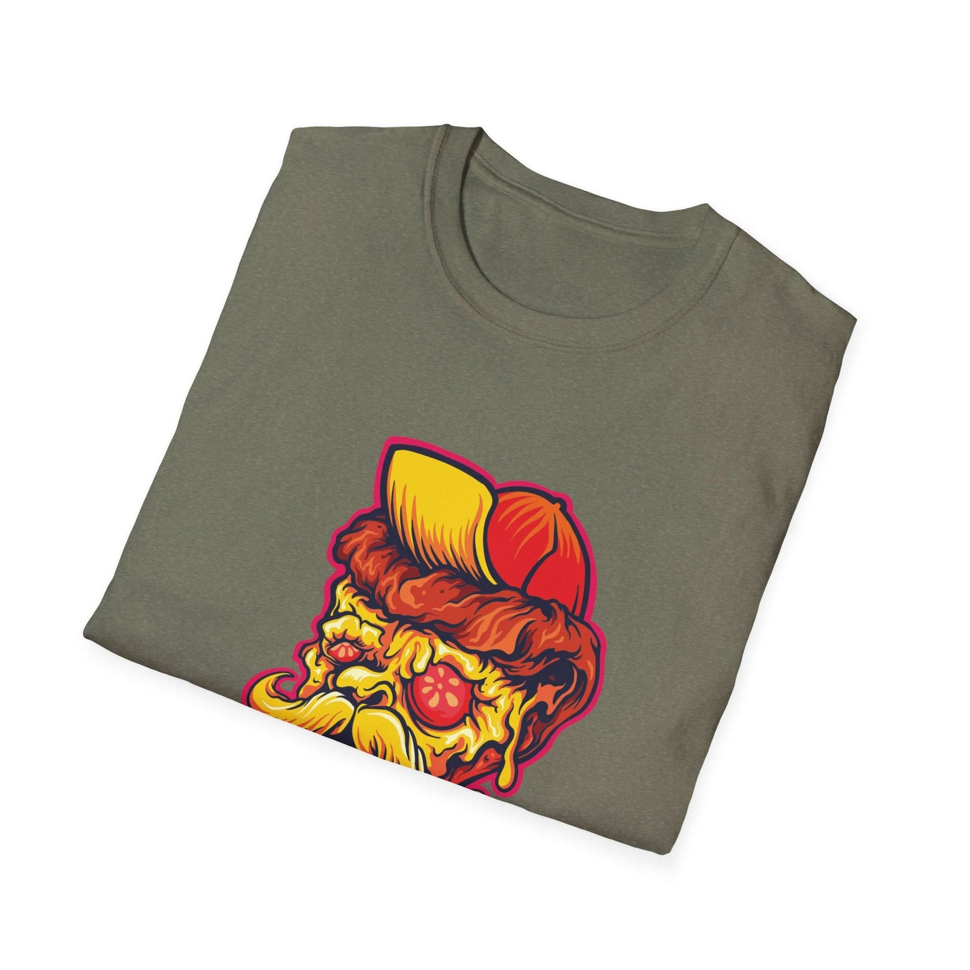 Delicious Pizza Zombie Slice Mascot - Mleem