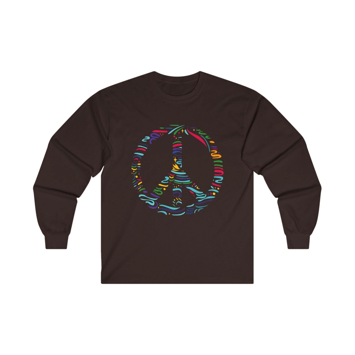 Colorful Peace Sign - Mleem