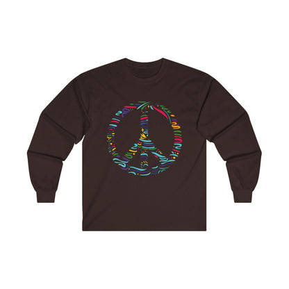 Colorful Peace Sign - Mleem