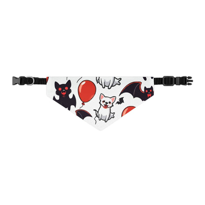 Halloween Pet Bandana, Cat and Dog Collar, Spooky Pet Accessory, Cute Halloween Costume, Pet Gift for Dog Lovers