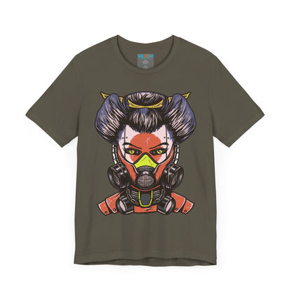 Futuristic Graphic Tee for Gamers - Unisex Jersey Short Sleeve